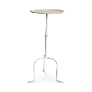 Gesso White Gueridon Table