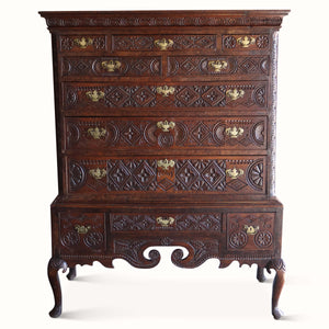 George III Anglo-Indian Oak Bureau