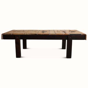 Tile Coffee Table by Roger Capron