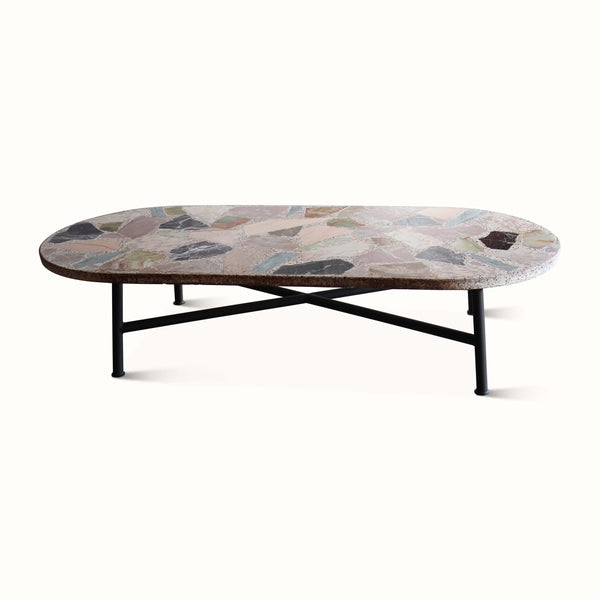 Terrazzo & Stone Coffee Table