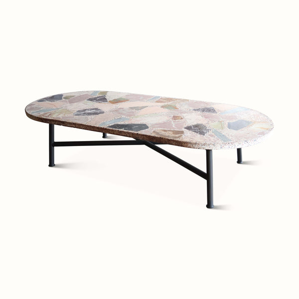 Terrazzo & Stone Coffee Table