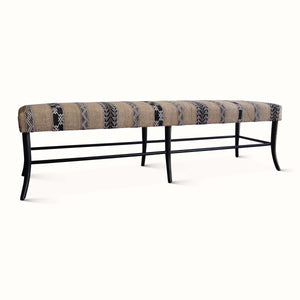 Pair of Croft Benches in a Vintage Moroccan Textile