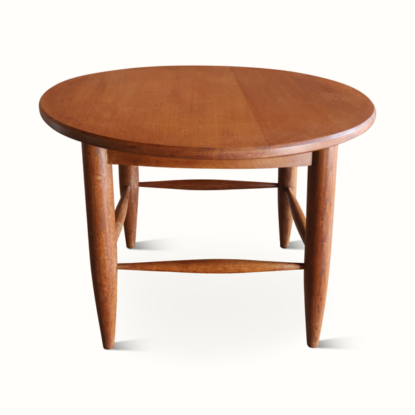 Oak Side Table, France, 1950s