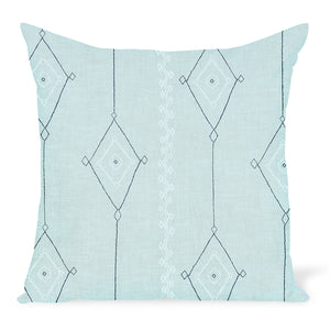 Peter Dunham Textiles Khyber in Ocean Pillow