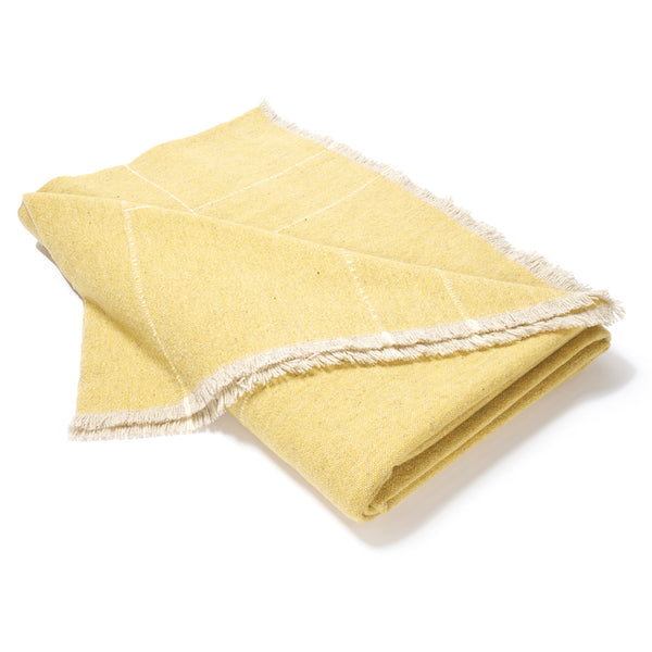 Avenida in Citron Bedcover & Throw