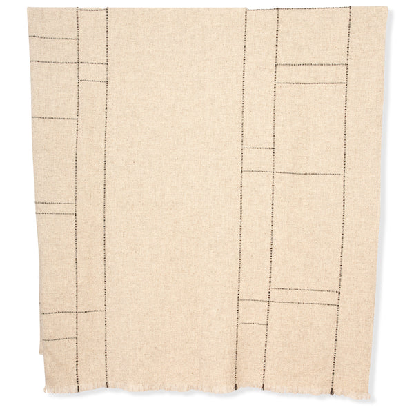 Avenida in Sand Bedcover & Throw