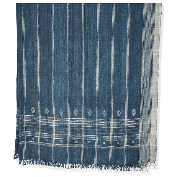 Original Indian Bedcover in Indigo